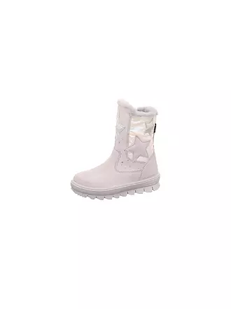 SUPERFIT | Lederstiefel FLAVIA | hellgrau