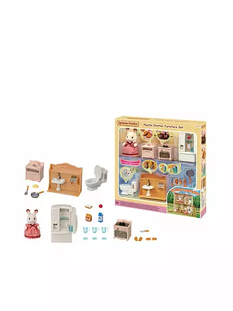 SYLVANIAN FAMILIES | Einrichtung Komplett Set für Starter Haus 5449 | keine Farbe