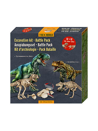 T-REX WORLD | Ausgrabungsset Battle Pack - T-Rex+Carnotaurus T-Rex World | keine Farbe