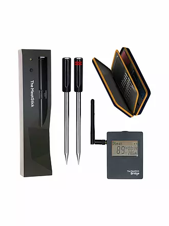 THE MEATSTICK | Thermometer - The MeatStick Bridge Set 5tlg Schwarz | schwarz