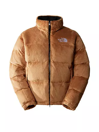 THE NORTH FACE | Daunensteppjacke in Felloptik NUPTSE | braun