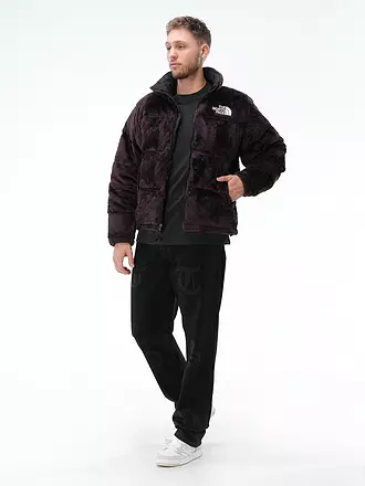 THE NORTH FACE | Daunensteppjacke in Felloptik NUPTSE | braun