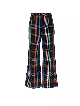THINKING MU | Marlenehose | dunkelblau