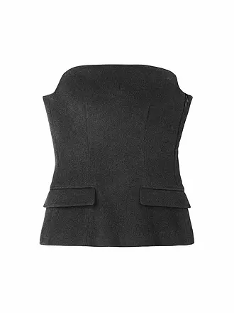 TIGER OF SWEDEN | Bustier DEMIITRA | grau