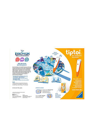 TIPTOI | tiptoi® Disney Die Eiskönigin - Völlig unverfroren: Das verdrehte Wettlaufspiel | keine Farbe