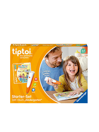TIPTOI | tiptoi® Starter-Set: Stift und Wörter-Bilderbuch Kindergarten | keine Farbe