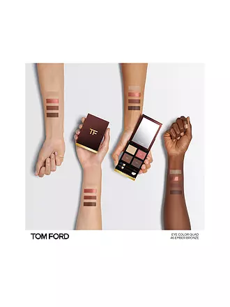 TOM FORD BEAUTY | Lidschatten - Eye Color Quad ( 01 Rose Tapaz  ) | hellbraun