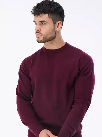 TOM RUSBORG | Kaschmir Pullover | dunkelrot