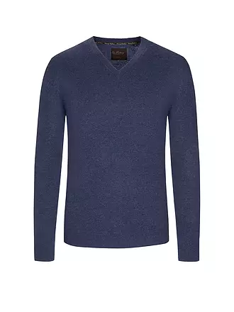 TOM RUSBORG | Kaschmirpullover | blau