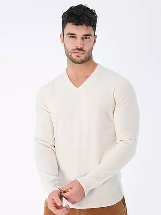 TOM RUSBORG | Kaschmirpullover | weiss