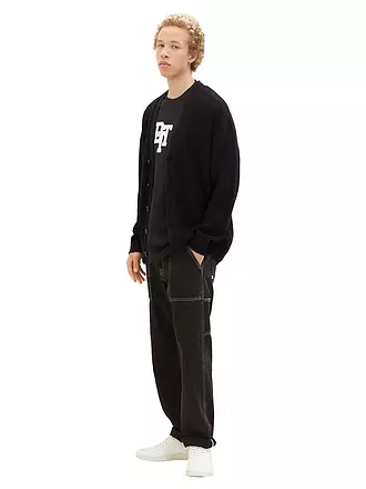 TOM TAILOR DENIM | Cardigan | schwarz