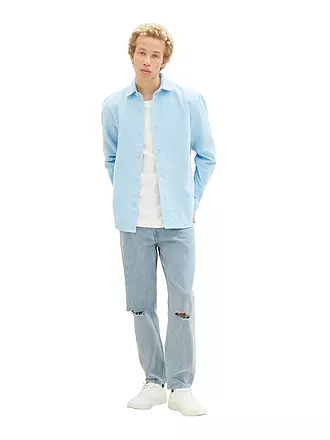 TOM TAILOR DENIM | Cordhemd | hellblau