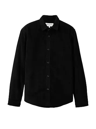 TOM TAILOR DENIM | Cordhemd | schwarz