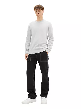 TOM TAILOR DENIM | Pullover | hellgrau