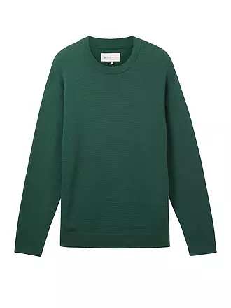 TOM TAILOR DENIM | Pullover | dunkelgrün