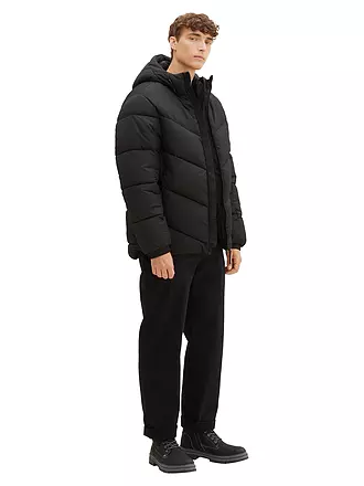 TOM TAILOR DENIM | Steppjacke | schwarz