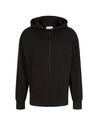 TOM TAILOR DENIM | Sweatjacke | schwarz