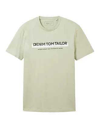TOM TAILOR DENIM | T-Shirt | hellgrün