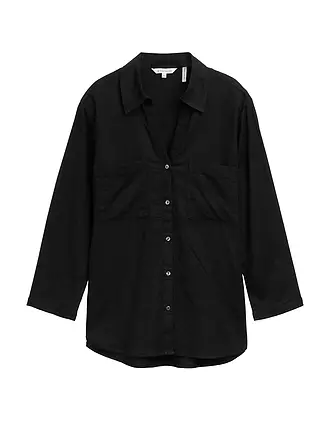 TOM TAILOR | Bluse | schwarz