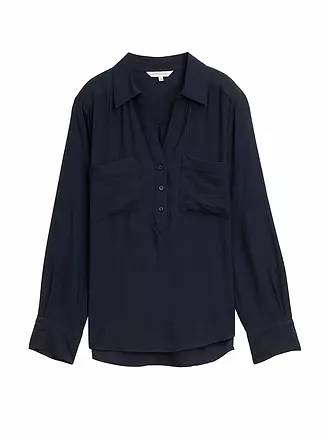 TOM TAILOR | Blusenshirt | dunkelblau