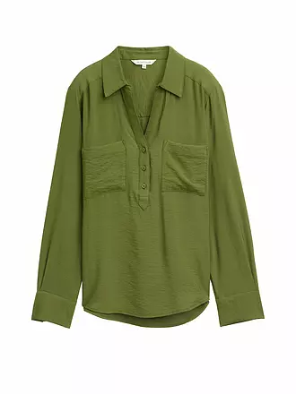 TOM TAILOR | Blusenshirt | dunkelblau