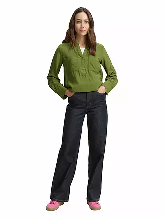 TOM TAILOR | Blusenshirt | dunkelblau