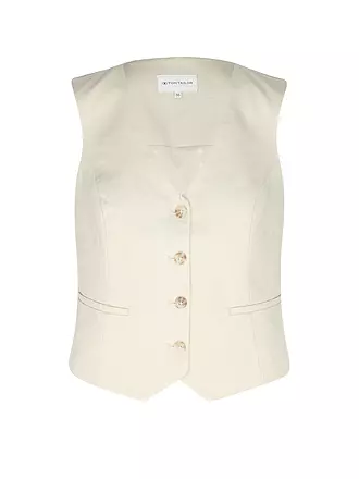 TOM TAILOR | Gilet | creme