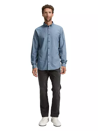 TOM TAILOR | Hemd Regular Fit | blau