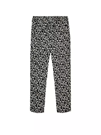 TOM TAILOR | Hose Jogging Fit 7/8 | schwarz