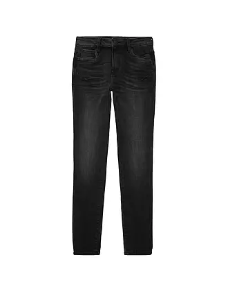 TOM TAILOR | Jeans Tapered Fit | schwarz