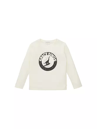 TOM TAILOR | Jungen Langarmshirt | weiss
