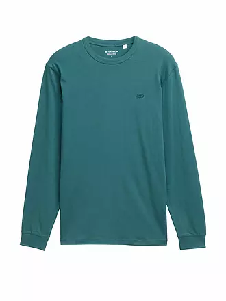 TOM TAILOR | Langarmshirt | grün