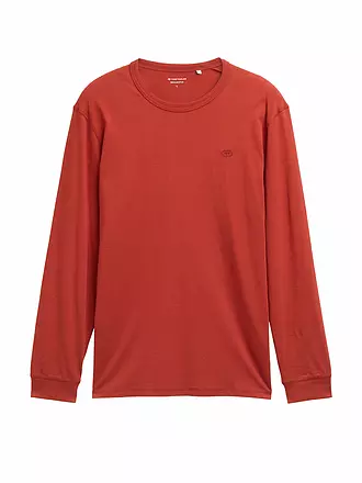 TOM TAILOR | Langarmshirt | rot