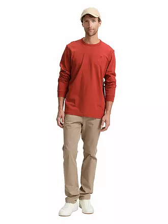 TOM TAILOR | Langarmshirt | rot