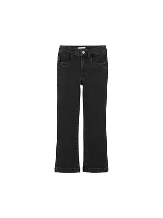 TOM TAILOR | Mädchen Jeans Flared Fit | schwarz