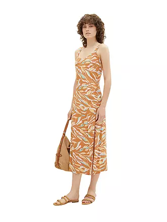 TOM TAILOR | Midikleid | braun