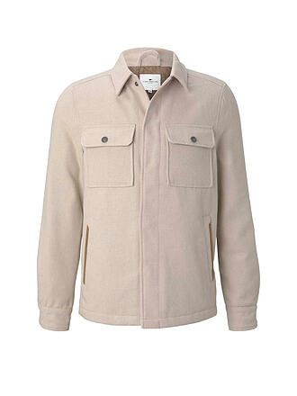 TOM TAILOR | Overshirt - Jacke | beige