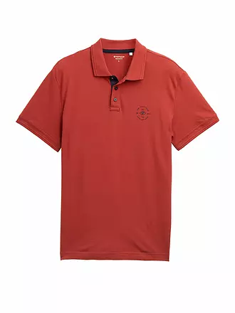 TOM TAILOR | Poloshirt | rot