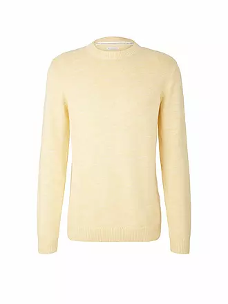 TOM TAILOR | Pullover | gelb