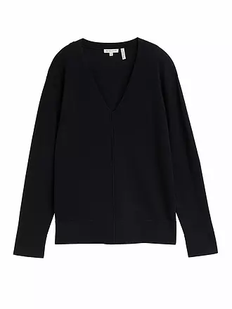 TOM TAILOR | Pullover | dunkelblau