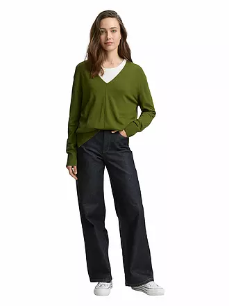 TOM TAILOR | Pullover | olive