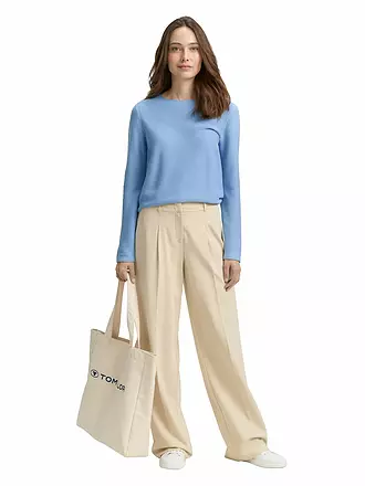 TOM TAILOR | Pullover | dunkelrot