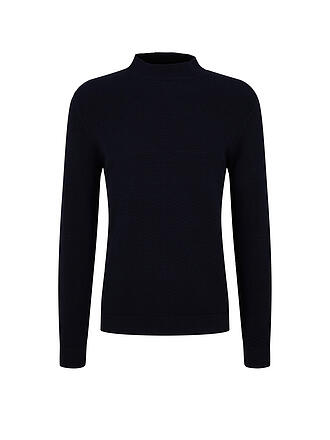 TOM TAILOR | Stehkragenpullover | blau