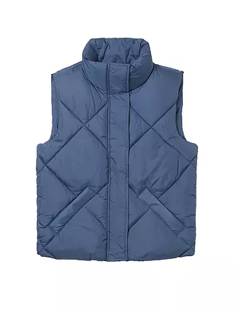 TOM TAILOR | Steppgilet | blau