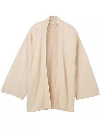 TOM TAILOR | Strickjacke | beige