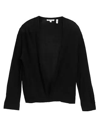 TOM TAILOR | Strickjacke | schwarz