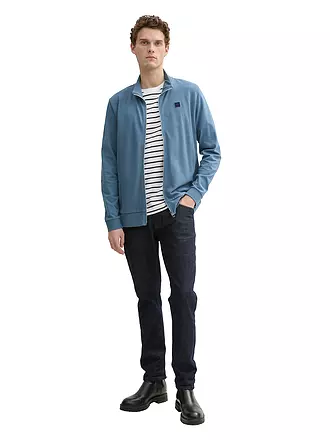 TOM TAILOR | Sweatjacke | blau