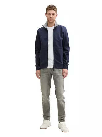 TOM TAILOR | Sweatjacke | blau