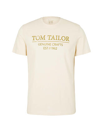 TOM TAILOR | T Shirt | beige