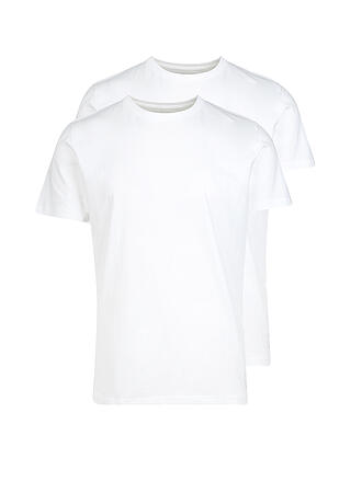 TOM TAILOR | T-Shirt 2-er Pkg. | weiß